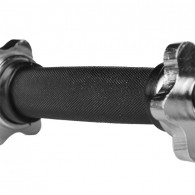 Гриф гантельный Voitto 46 см (обрезиненная ручка), d-25 мм